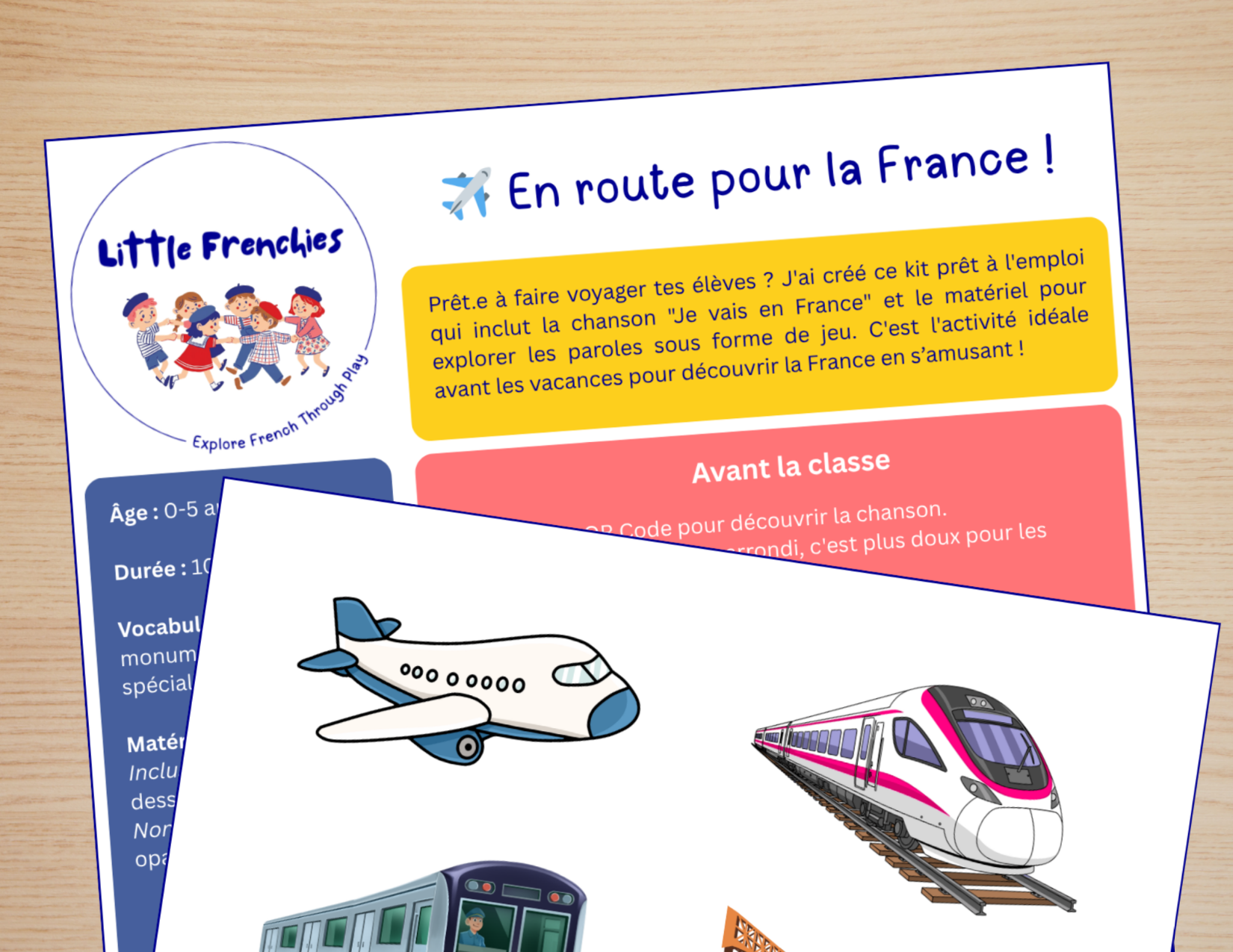 Aperçu de l'activité En Route Pour La France